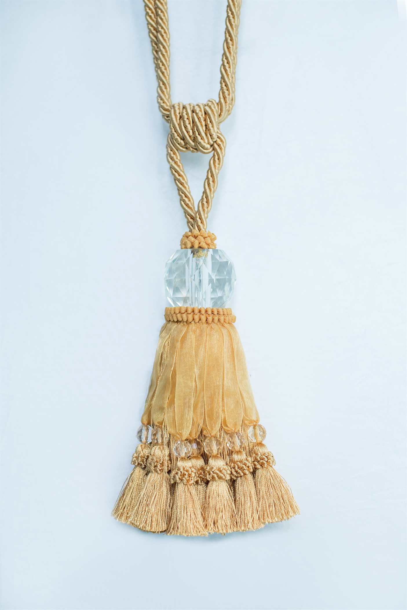 Кисть больш. со стекл. шаром рыжая